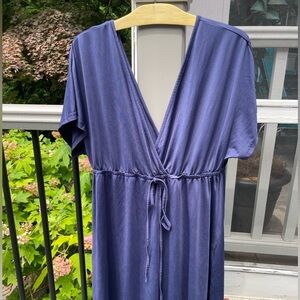 CUPSHE Navy Blue Swimsuit Coverup Size Large 12-14